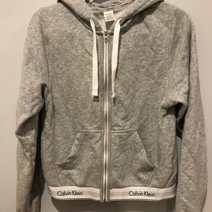 Calvin Klein zip up hoodie